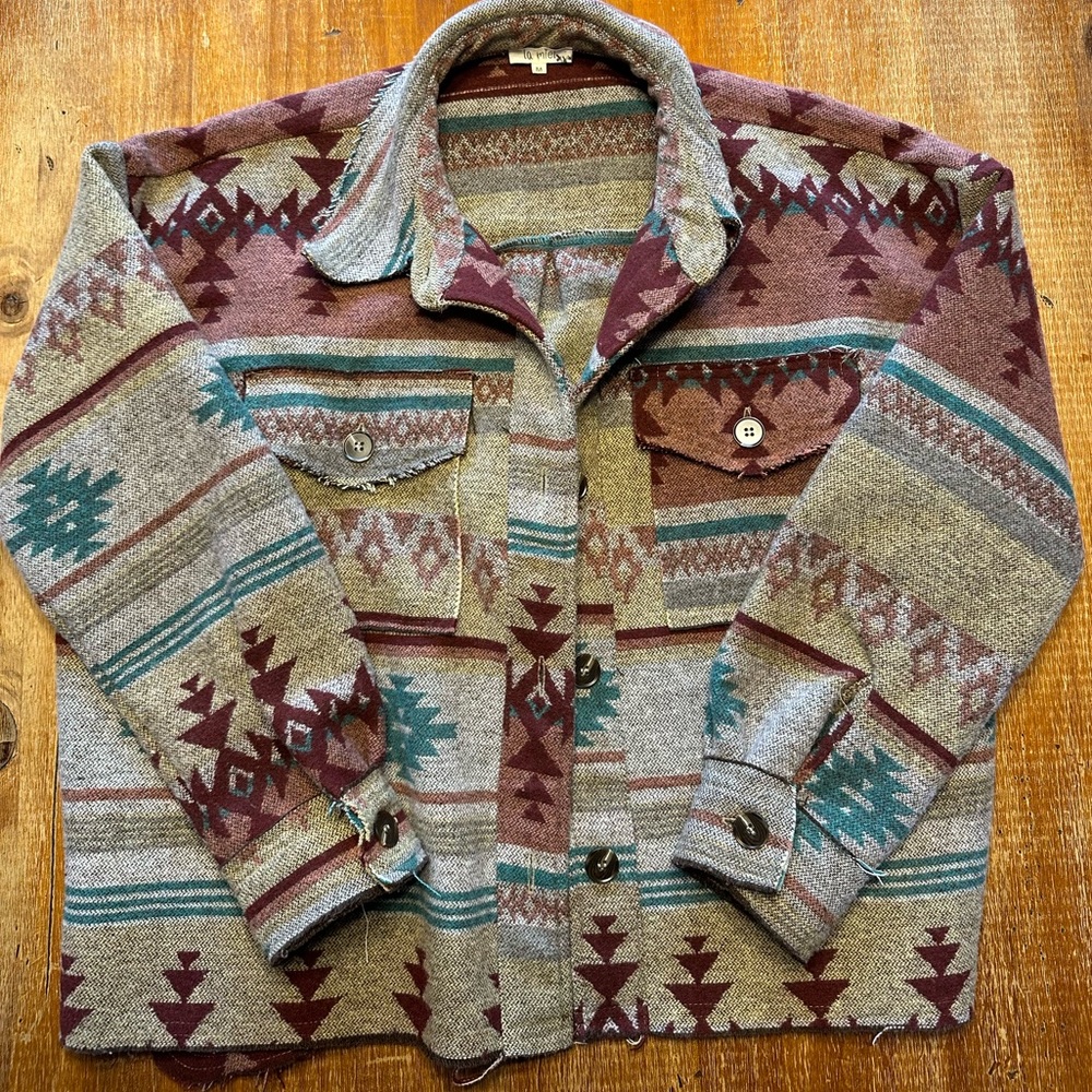Gorgeous western shacket.